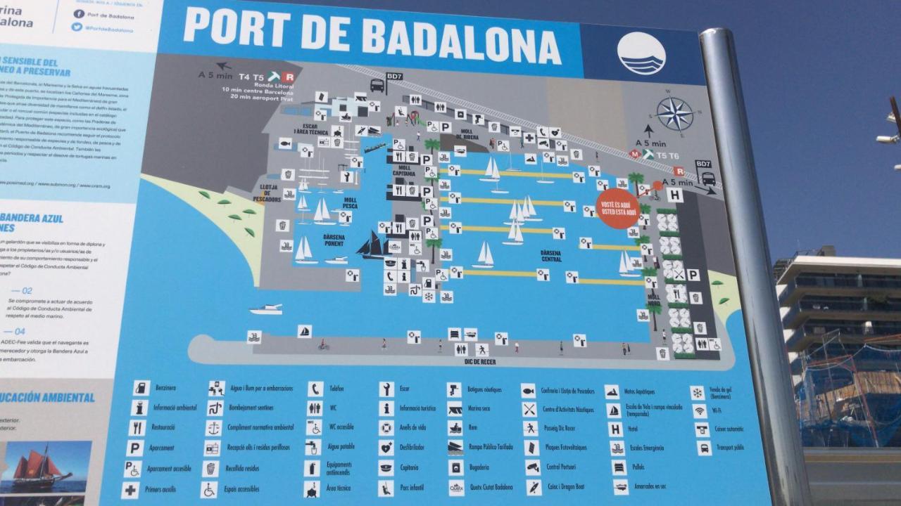 Hospedaje Dado De Baja Badalona Eksteriør bilde
